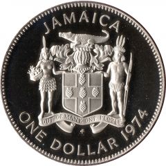1 Dollar Narrow legend, large type