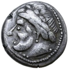 Tetradrachm Liegendem Achter Type