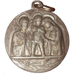 Medallion - Holy Family