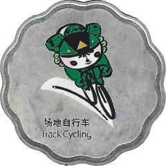 Token - Mascots of the Games of the XXIX Olympiad Nini - Track Cycling/Volleyball