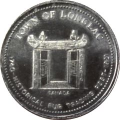Souvenir Trade Dollar - Lake District 60th anniversary of logging