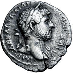 Denarius - Hadrian P M TR P COS III, Oceanus