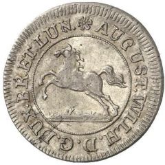 1/8 Thaler - August William 200th Anniversary of Augsburg Confession