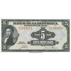 5 Pesos Plata