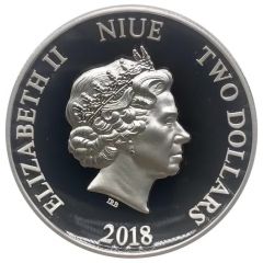 2 Dollars - Elizabeth II French Bulldog