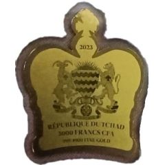 3000 Francs CFA New Monarch