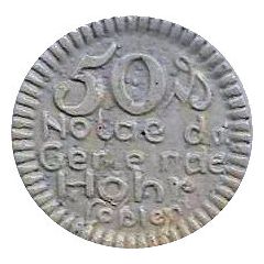 50 Pfennig - Höhr