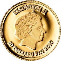 10 Dollars - Elizabeth II Earth
