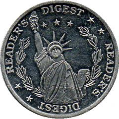 Token - Reader`s Digest Statue of Liberty