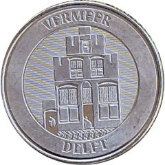 Medal - Vermeer`s `Het Straatje` Holland Nederland Pays-Bas