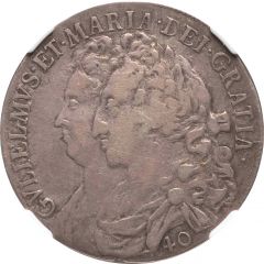 40 Shillings - William and Mary