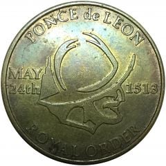 Token - Ponce de Leon Charlotte Harbor, Florida