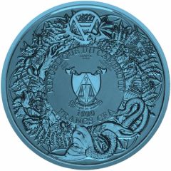 1000 Francs Rusalka, blue