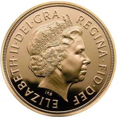 1 Sovereign - Elizabeth II 4th portrait, Diamond Jubilee