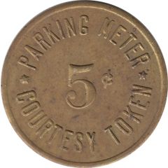 5 Cents - Parking Token Chula Vista, California