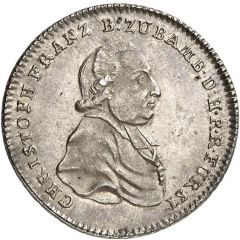 1/2 Thaler - Christoph Francis of Buseck