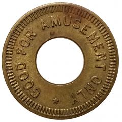 Token - Good For Amusement Only star
