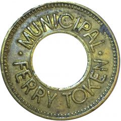 Municipal Ferry Token - City Of Los Angeles Harbor Department Los Angeles, CA
