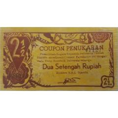 2 1/2 Rupiah Djambi Residency