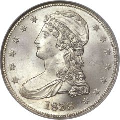 1/2 Dollar `Capped Bust Half Dollar` HALF DOL. below eagle