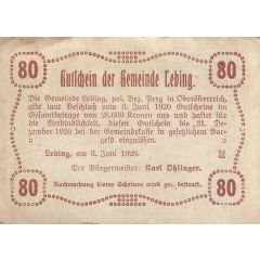 80 Heller Lebing