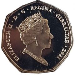 50 Pence - Elizabeth II Summer Olympic Games - Sprinting