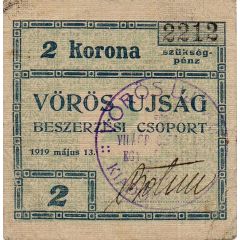 2 Korona Vörös Újság