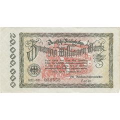 20 000 000 Mark Deutsche Reichsbahn