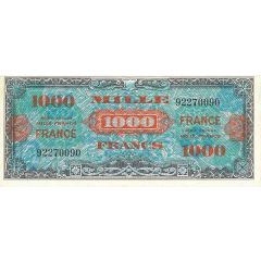 1000 Francs - Treasury