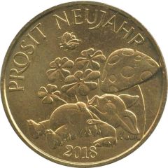 New Year Lucky Token Prosit Neujahr