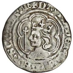 1/2 Groat - David II 2nd Coinage, Class A