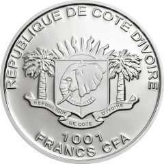 1001 Francs CFA Lord Ganesha