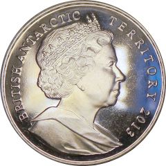 2 Pounds - Elizabeth II Queen Elizabeth Land