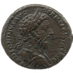 As - Marcus Aurelius IMP VIII COS III P P PAX AETERNA AVG S C, Pax