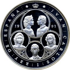 10 000 Pesetas - Juan Carlos I Discoverers and Liberators