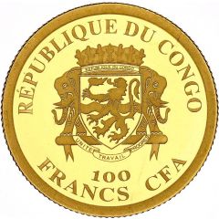 100 Francs CFA Pope Francis