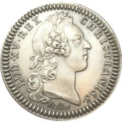 Token - Louis XV Les Assurances générales, official restrike from the Monnaie de Paris