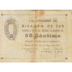 50 Céntimos Bisaura de Ter