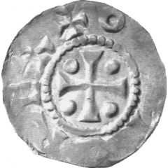 Denier - Otto III Tiel mint