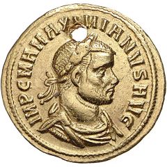 Aureus - Maximianus CONCORDIAE MILITVM, Concordia