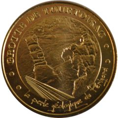 Tourist token - Monnaie de Paris - Grotte de Tourtoirac - La perle géologique du Périgord