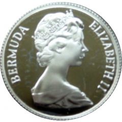 25 Cents - Elizabeth II Devonshire Parish, Silver Proof Issue