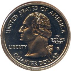 1/4 Dollar `Washington Quarter` Louisiana