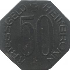 50 Pfennig - Heilbronn