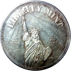 1 oz Silver Liberty Mint - Statue of Liberty