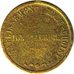 Token - Une journée 1852 J. Lambert