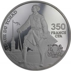 350 Francs CFA Peter the Great