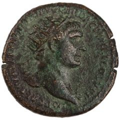 Dupondius - Trajan S P Q R OPTIMO PRINCIPI S C