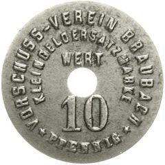 10 Pfennig - Braubach