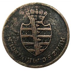 1/4 Kreuzer - Bernhard Erich Freund under administration of Luise Eleonore of Hohenlohe-Langenburg